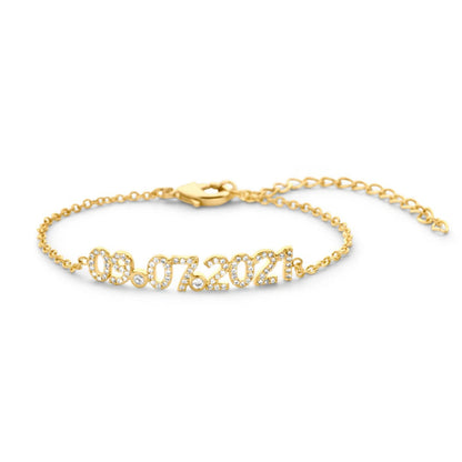 Anniversary Date Bracelet