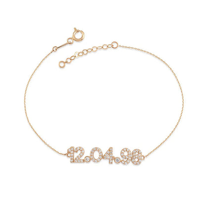 Anniversary Date Bracelet
