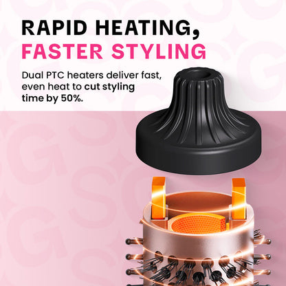 GlowComb™ Pro - 3 In 1 Thermal Brush