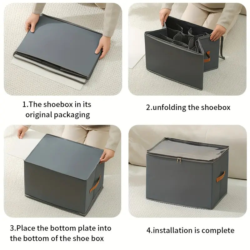 Avelora™ Shoe Organizer Storage Box - Avelora
