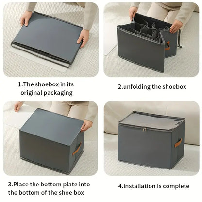 Avelora™ Shoe Organizer Storage Box - Avelora