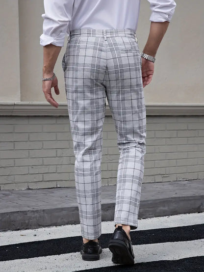 Formal Checker Mens Pants - Avelora