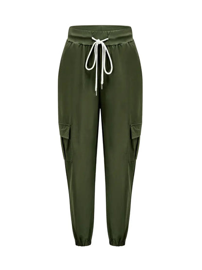High-Waist Cargo Womens Pants - Avelora