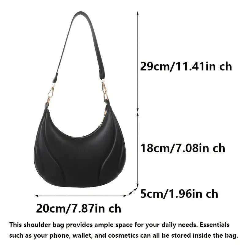 Black Should Womens Bag - Avelora