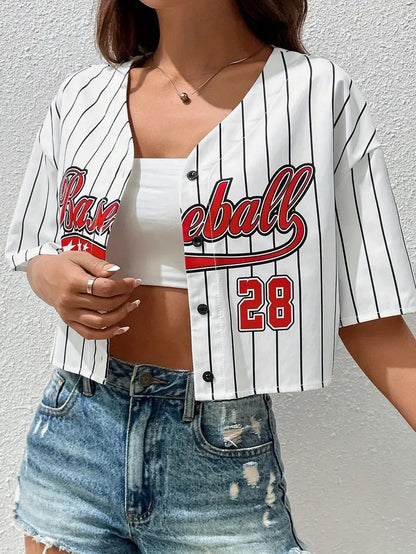 Baseball 28 Womens Jacket - Avelora