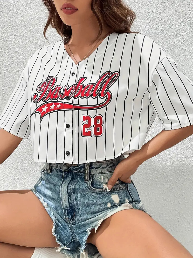 Baseball 28 Womens Jacket - Avelora