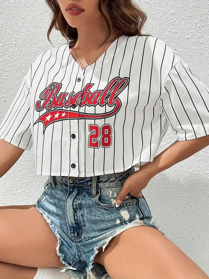 Baseball 28 Womens Jacket - Avelora