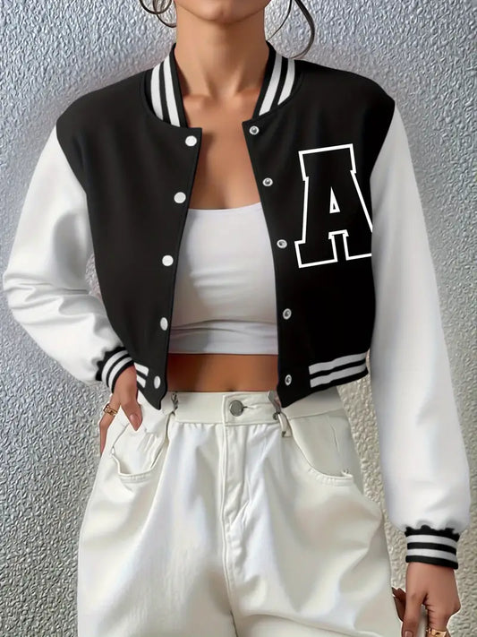 Womens Baseball Jacket - Avelora